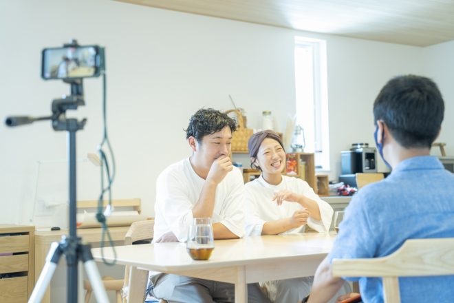 福岡県久留米市の注文住宅会社ホームラボ　HOMEiのインタビュー中施工事例画像