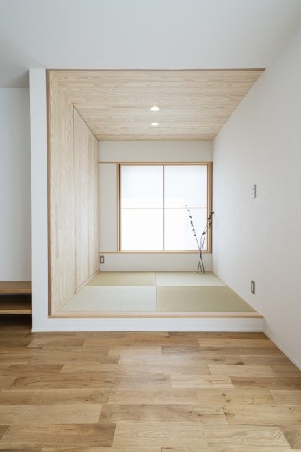 福岡久留米佐賀注文住宅会社ホームラボ　筑後モデルハウス 和室施工事例画像