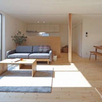福岡久留米注文住宅ホームラボのNESTリビングの施工事例画像
