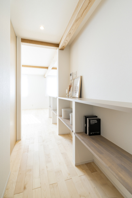 福岡久留米佐賀注文住宅ホームラボ　久留米市藤山モデルハウス 造作収納施工事例の画像